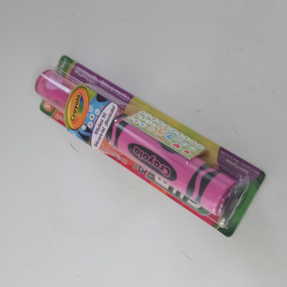 G.U.M Crayola Battery Powered Toothbrush With Stickers